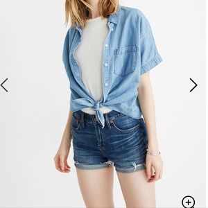 Madewell High-Rise Denim Shorts